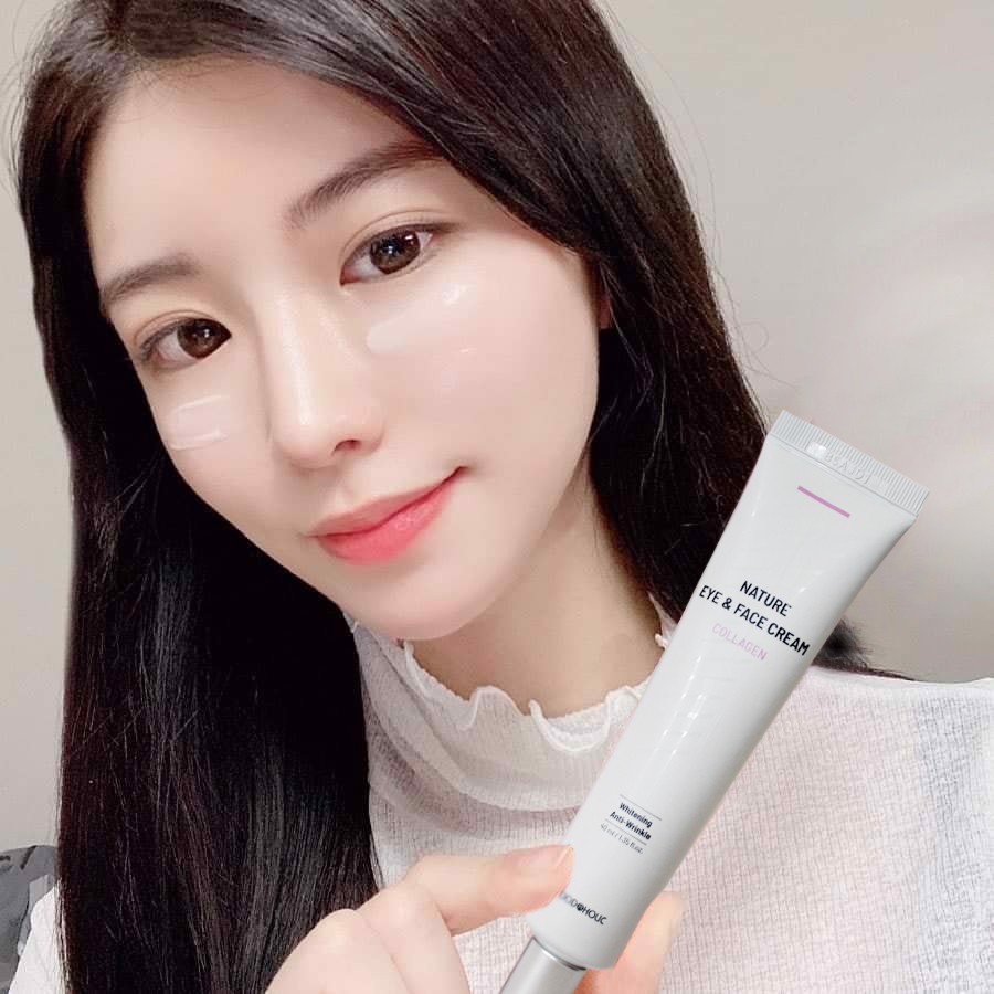 Kem loại bỏ quầng thâm mắt, bọng mắt, nhăn vùng mắt Eye Foodaholic 40ml Hàn Quốc -Tinh chất Collagen thủy phân + Niacina