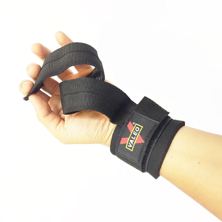 DÂY KÉO LƯNG (STRAPS) AOLIKE PHIÊN BẢN KHÓA DÁN, HỖ TRỢ TẬP GYM CAO CẤP, VẢI DÀY DẶN