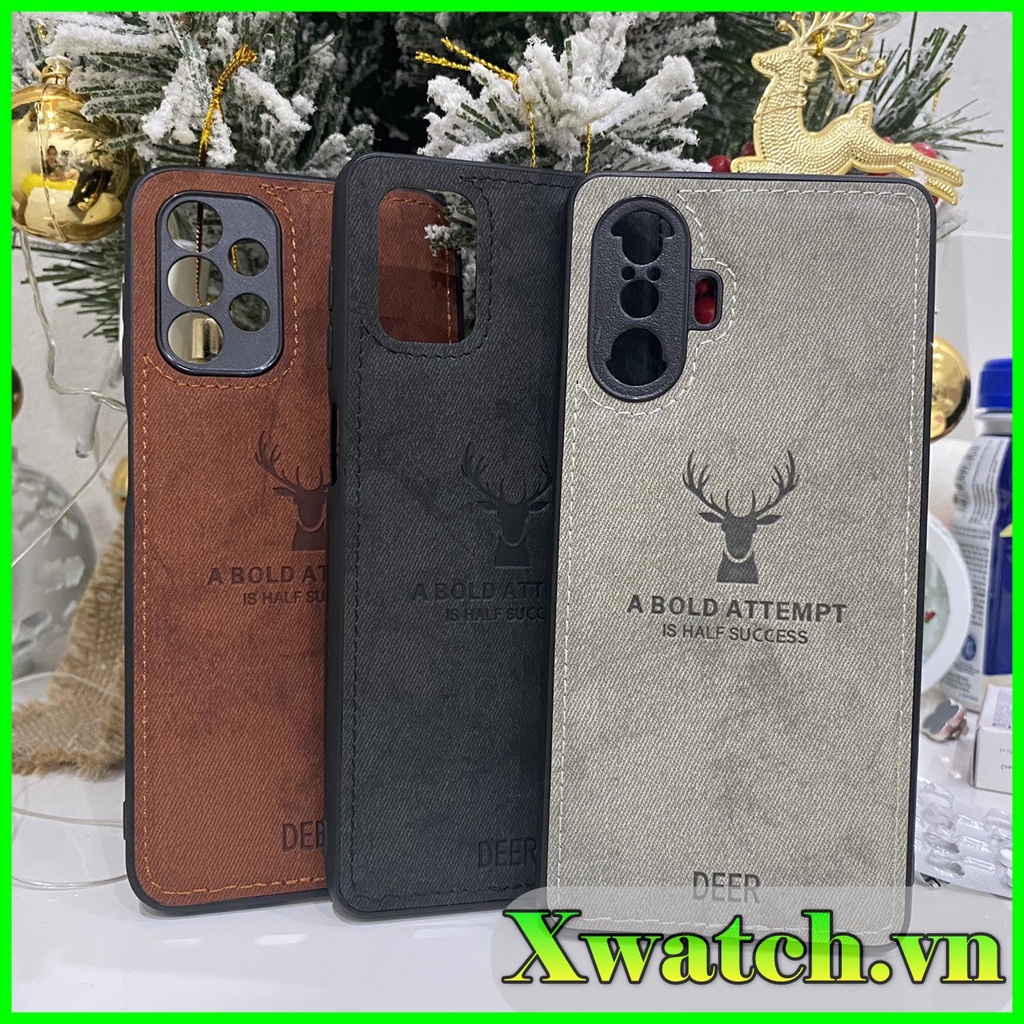 Ốp lưng Vải Deer, Redmi Note 9s / 9 Pro / 9 Pro K30 K30 pro K40 K40 pro K40 Gaming Hoạ tiết hươu