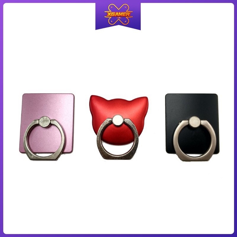 [Ready Stock] XGamer Rotating Ring buckle Anti-falling Creative Color Ring Buckle Holder For Mobile Phone