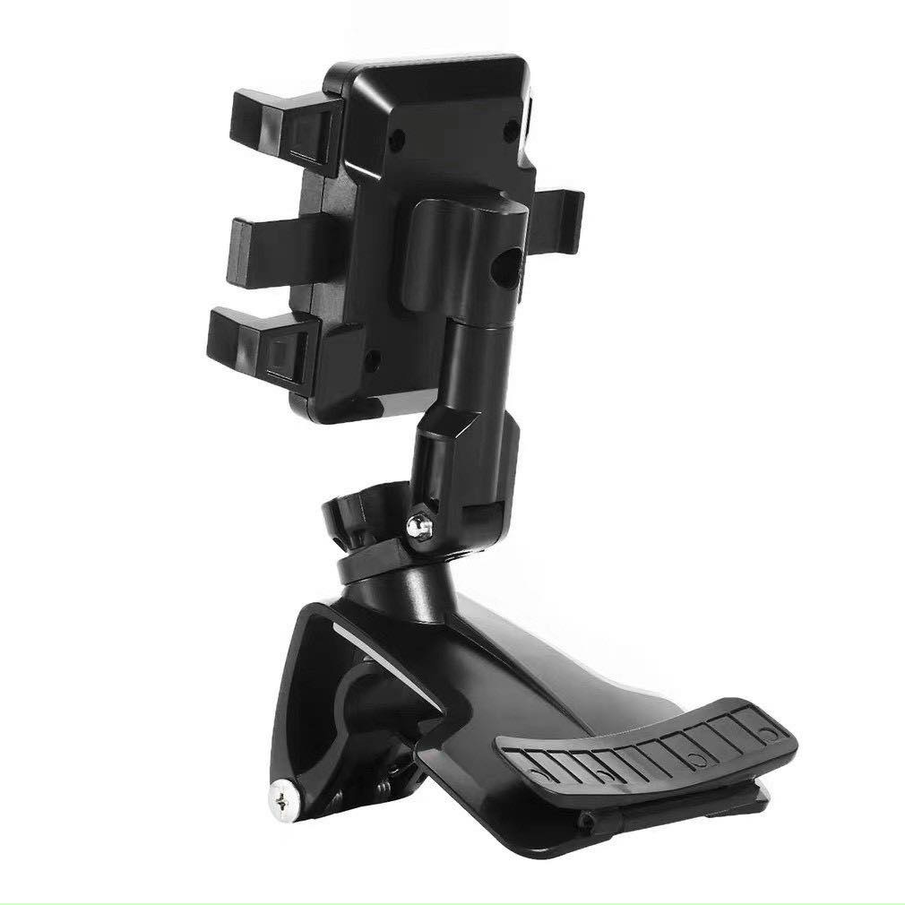 Kẹp/ Giá đỡ điện thoại trên ô tô 360 độ gắn mặt taplo oto có khung dán số điện thoại.