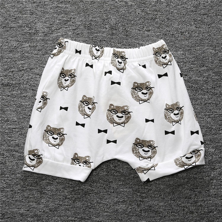 Quần Short Cotton In Họa Tiết Trái Cây Cho Bé