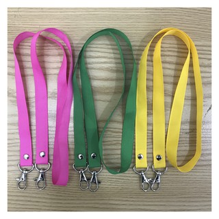 5 Dây đeo thẻ, dây thẻ, thẻ đeo dây sự kiện đại hội hội nghị lụa mỏng 2 móc 1.5cm x 90cm