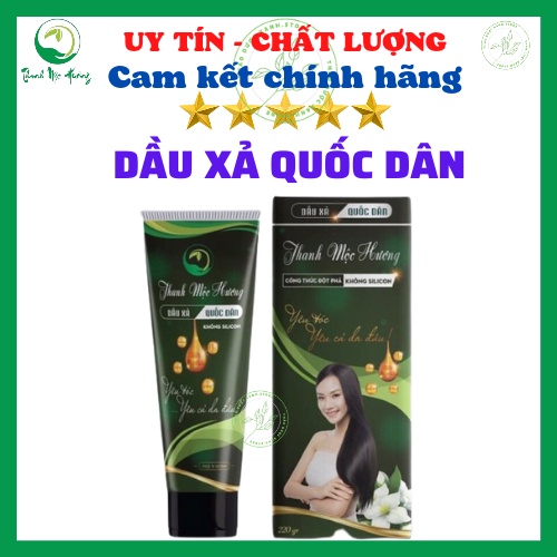 Dầu Xả tóc thảo mộc Thanh Mộc Hương 200g hoàn toàn làm từ thảo dược.