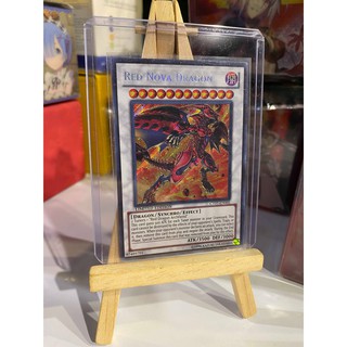 Lá bài thẻ bài Yugioh Red Nova Dragon – Secret Rare - Tặng bọc bài nhựa bảo quản