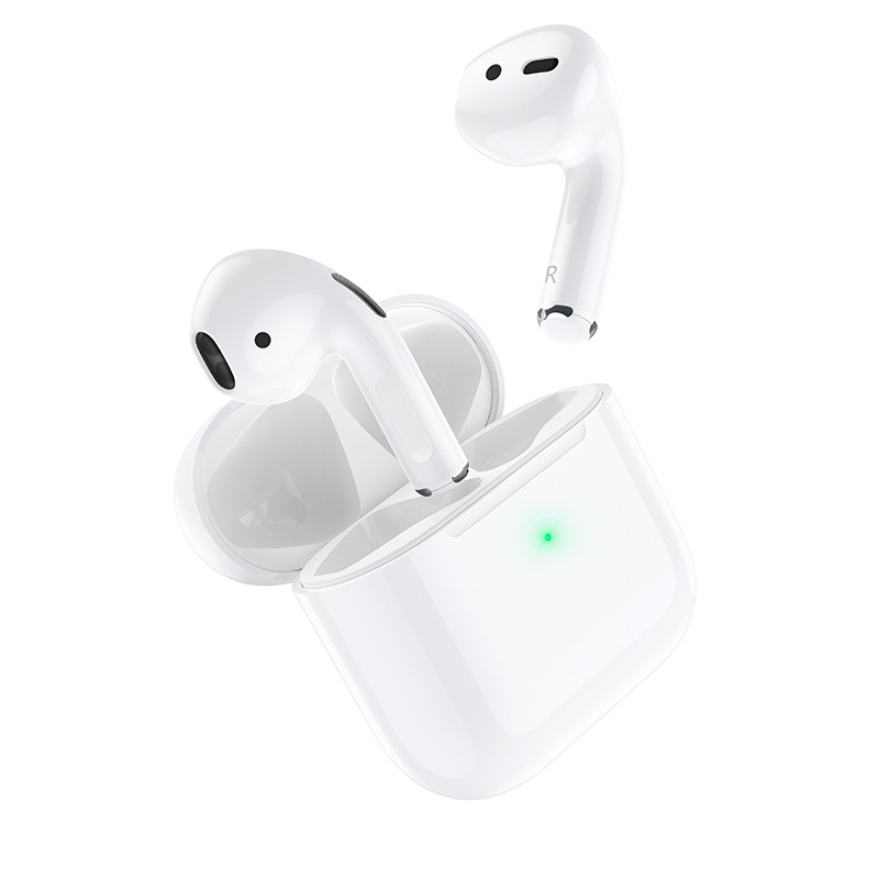 Tai nghe Bluetooth TWS mini Hoco EW03 V5.0, hỗ trợ định vị, popup, đổi tên, cảm ứng chạm (Trắng) - Phụ Kiện 1986