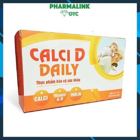 Tăng chiều cao cho bé CALCI D DAILY, Bổ sung Canxi, Vitamin và Chất khoáng ( Sản phẩm Chính Hãng)