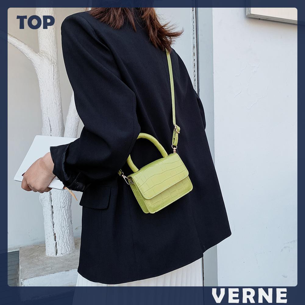 Túi Đeo Chéo Bằng Da Thanh Lịch Cho Nữ