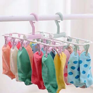 Móc chùm phơi đồ 12 kẹp tiện dụng