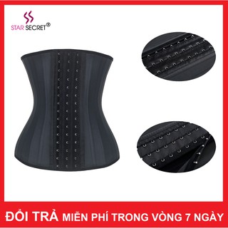 Đai Nịt Bụng Latex 25 xương 24cm chính hãng starsecret có bảo hành