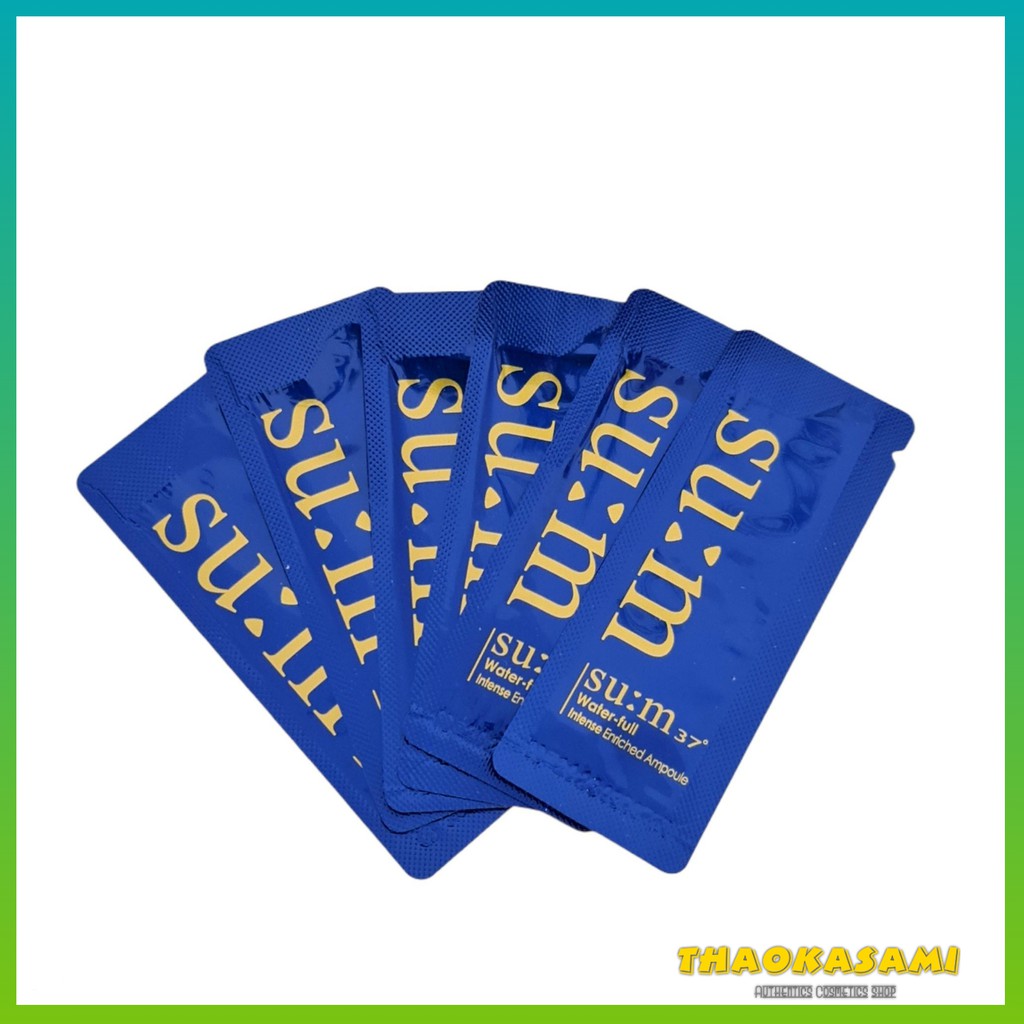 숨 인텐스 인리치드 앰플 Sum Waterfull Intense Enriched Ampoule 1ml -Huyết Thanh Cấp Ẩm Cho Da