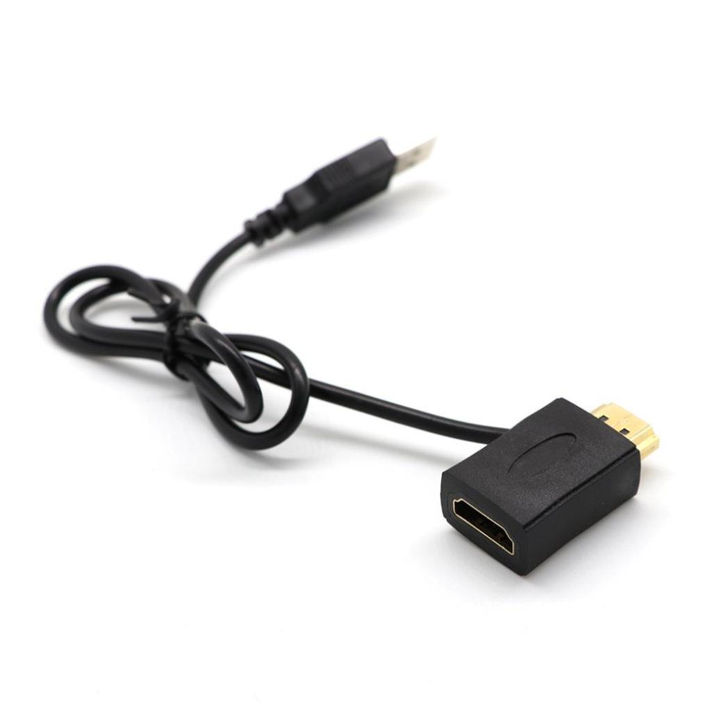 Bộ chuyển đổi bộ sạc đầu nối Adpter 1.4 Male sang USB 2.0 tương thích với HDMI