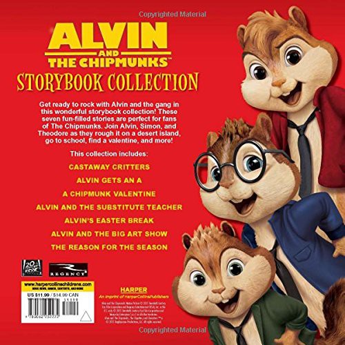 Sách - Anh: Alvin And The Chipmunks Storybook Collection : 7 Rockin' Stories