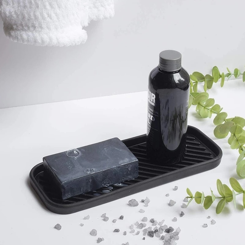 Khay Đựng Xà Phòng Bằng Silicone Có Thể Gấp Lại Tiện Dụng