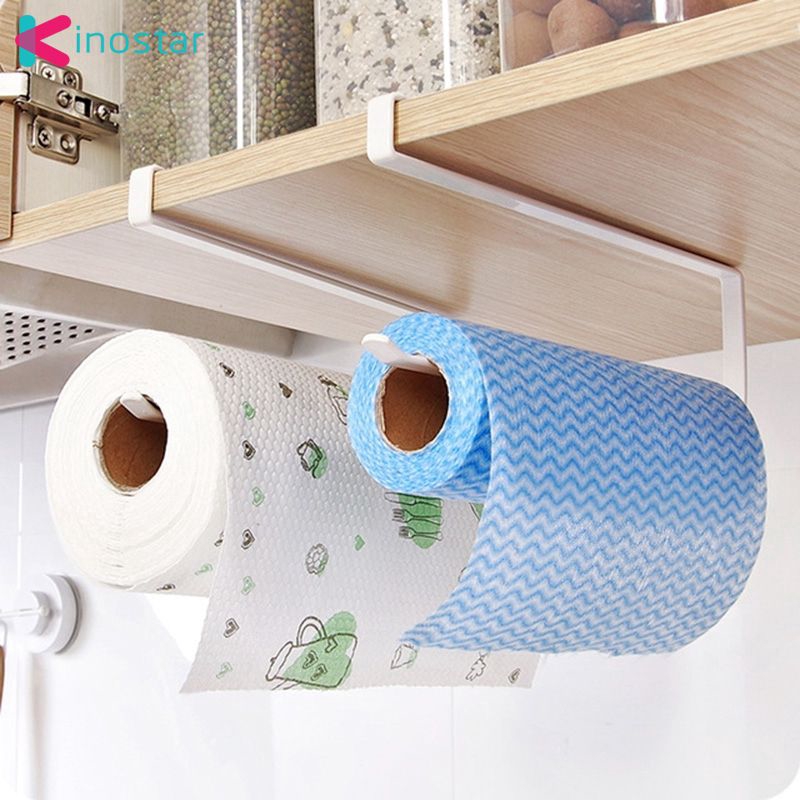 Giá treo cuộn giấy vệ sinh tiện lợi cho nhà bếp/phòng tắm