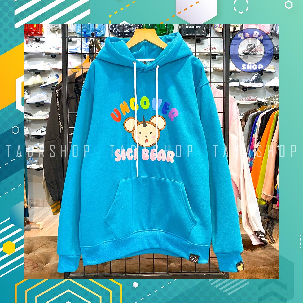 Áo HOODIE oversize Nam Nữ UNCOVER SICI [ảnh thật]