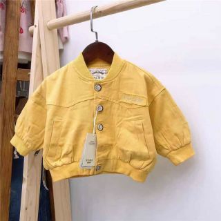 Áo khoác kaki mềm cho bé- c Thủy