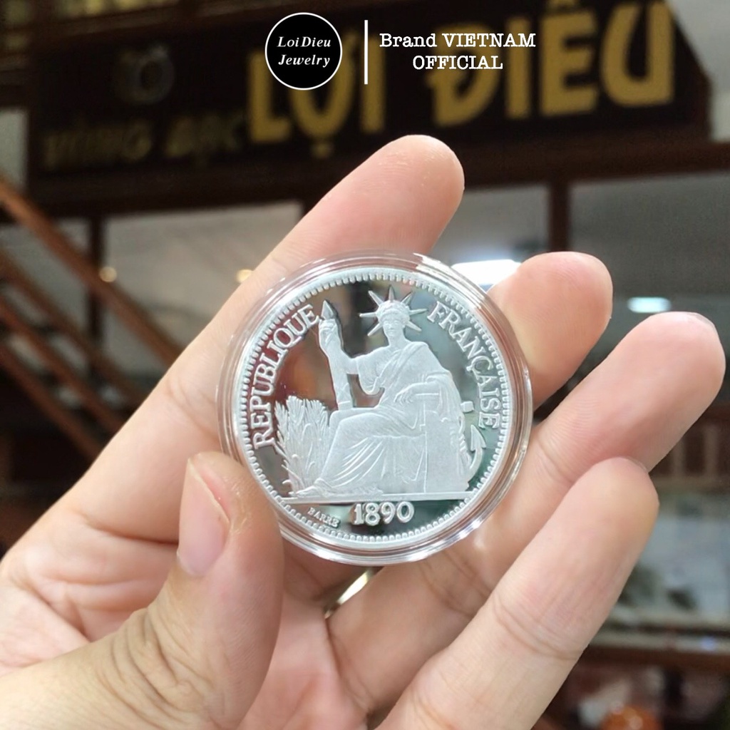 Đồng Bạc Đánh Gió Nguyên Chất LoiDieuJewelry
