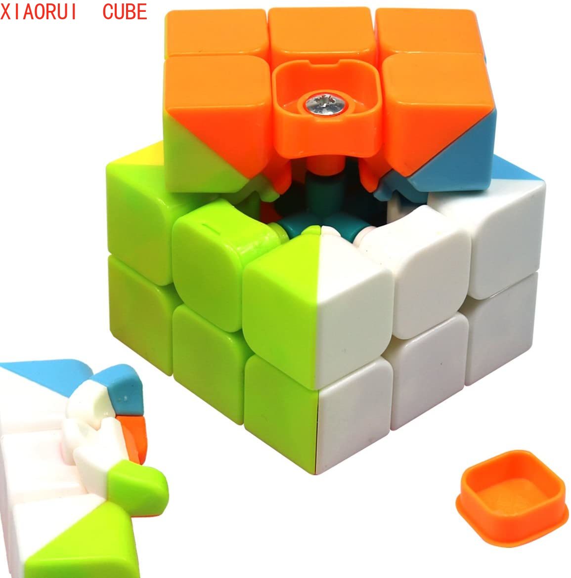 Khối Rubik 3x3 56mm Đồ Chơi Tăng Cường Trí Não Cho Bé