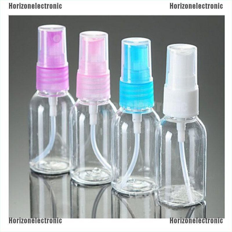 (hàng Mới Về) Chai Xịt Rỗng 30ml Bằng Nhựa Trong Suốt Tiện Dụng Khi Đi Du Lịch