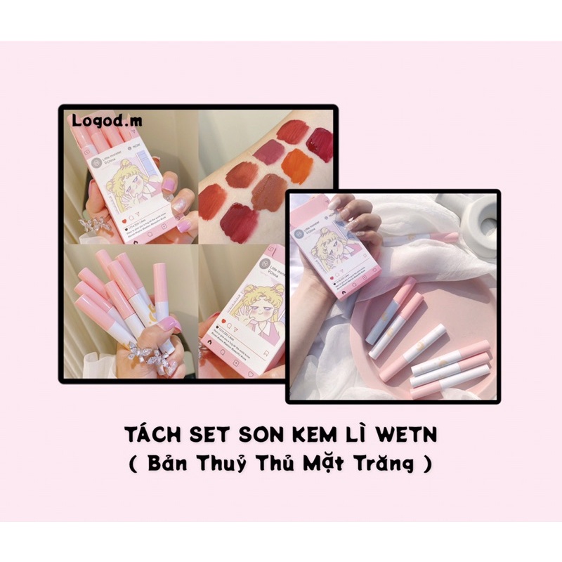 🌷XẢ KHO🌷Tách Set Son Kem Lì Went - Logod.m