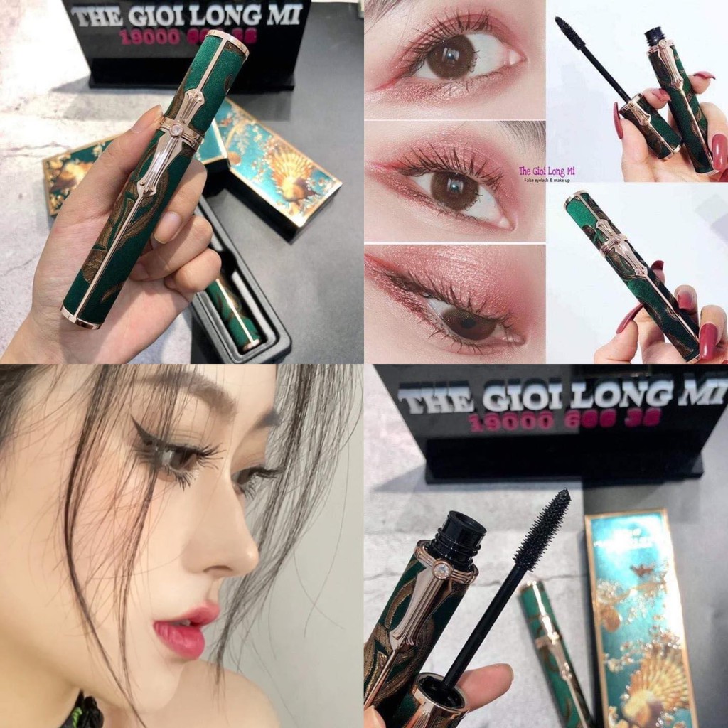 THẾ GIỚI LÔNG MI-HOJO MASCARA CÔNG XANH LÁ