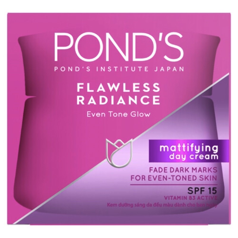 Kem dưỡng ngày và đêm dưỡng trắng cao cấp pond’s Flawless White 50ML