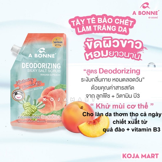 [Hàng Cao Cấp] Muối tắm sữa bò tẩy tế bào chết A Bonne Spa Milk Salt 350g Thái Lan - Mẫu mới | BigBuy360 - bigbuy360.vn