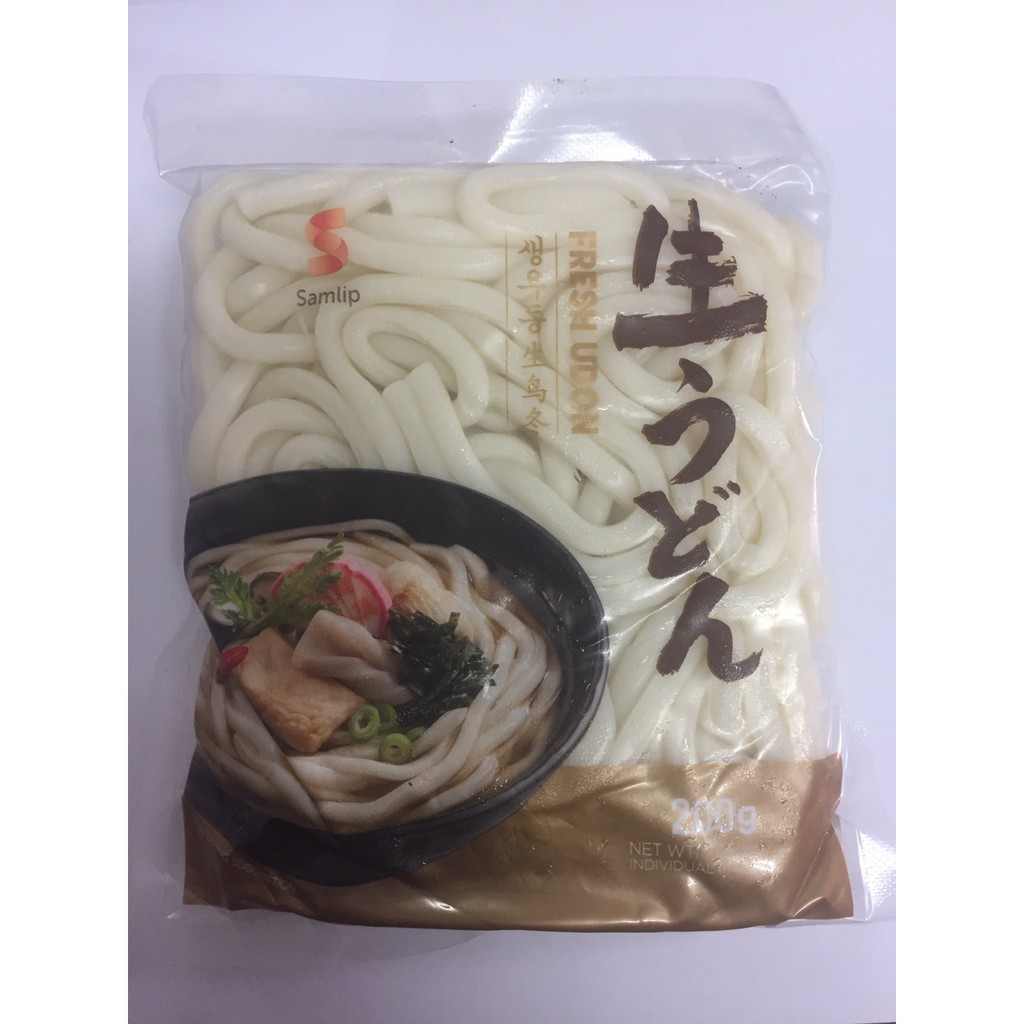 Combo 10 Gói Mì Udon Tươi - Mì Fresh Udon - Nhập Khẩu Hàn Quốc (200G/Gói