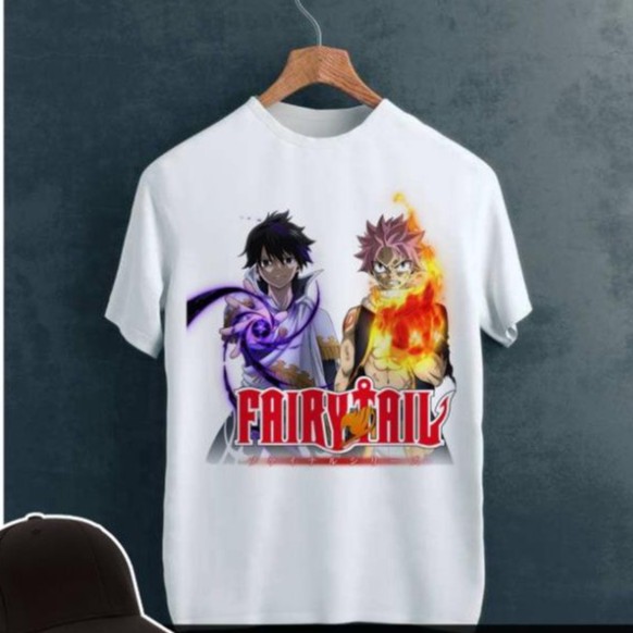Vải Cotton Siêu Xịn ÁO THUN FAIRY TAIL (TRẮNG) VHL Store