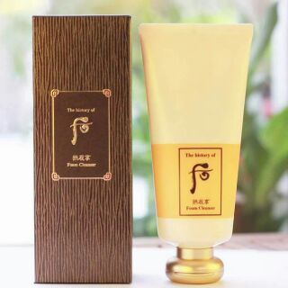 Sữa rửa mặt. Whoo vàng