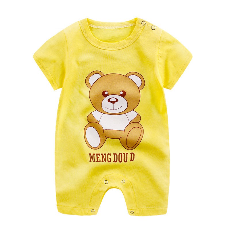Bộ Body Cộc Tay Ngộ Nghĩnh Cho Bé Trai Bé Gái Từ 0-12 Tháng Tuổi - [BDC1]