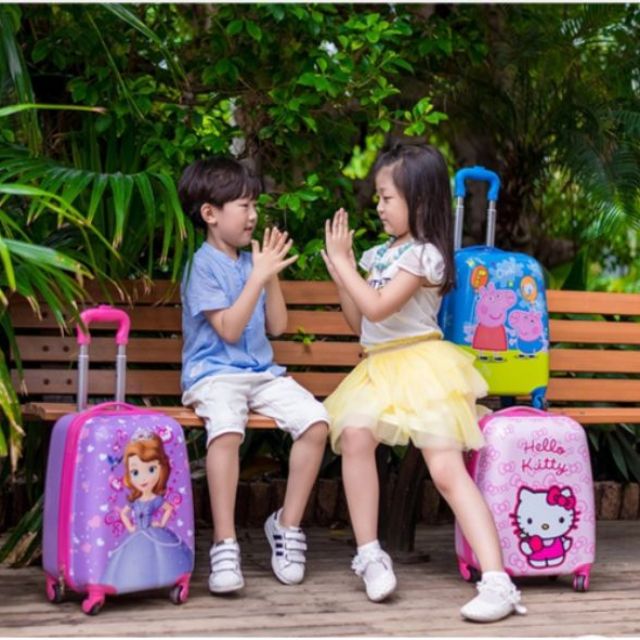 Vali Kéo Cho Bé  Cao Cấp 2 Mặ