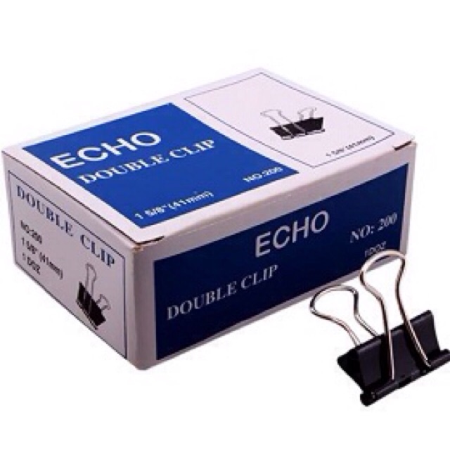 Kẹp đen 41mm echo