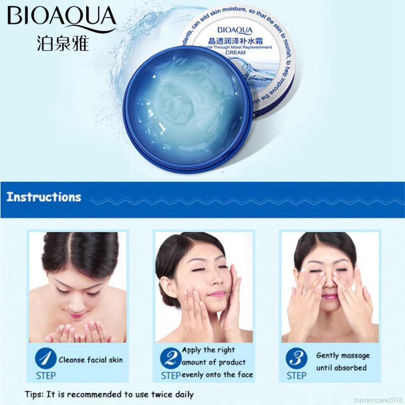 [Hàng mới về] Kem dưỡng ẩm nâng da mặt BIOAQUA