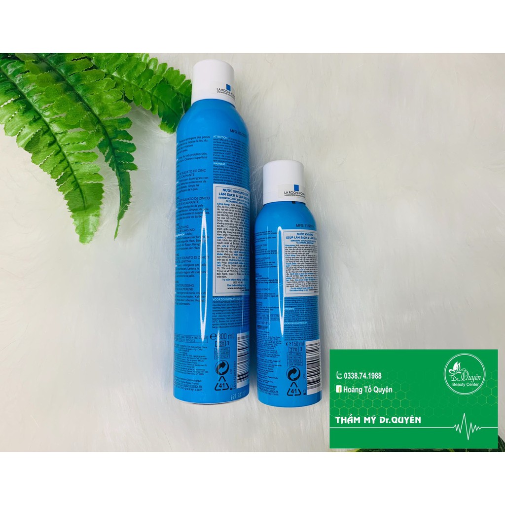 [CHÍNH HÃNG] xịt khoáng làm sạch và làm dịu da dành riêng cho da dầu mụn - Serozinc - La Roche-Posay | BigBuy360 - bigbuy360.vn