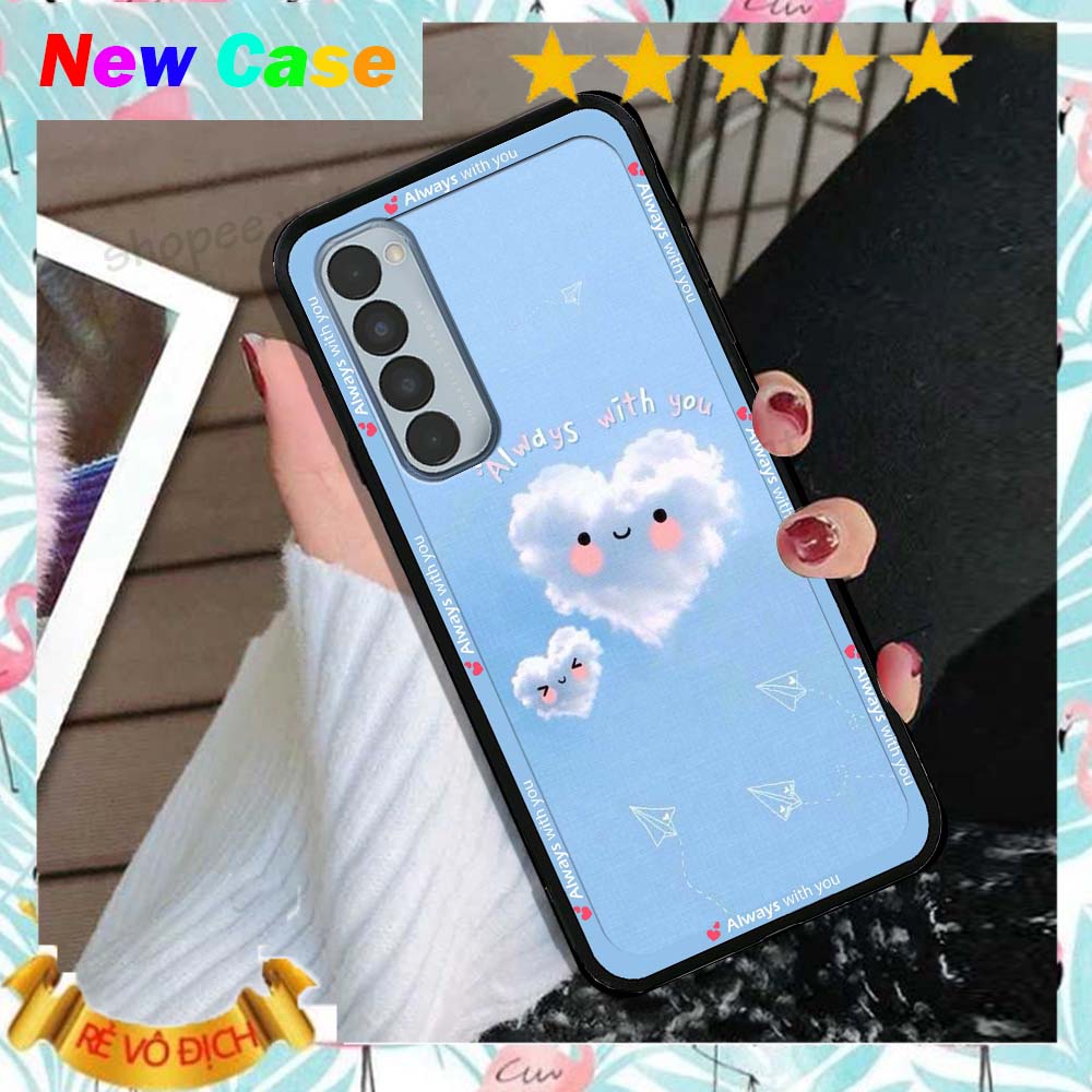 Ốp lưng Oppo Reno4 / Reno4 Pro / Reno 4 in hình họa tiết động vật cute đáng yêu