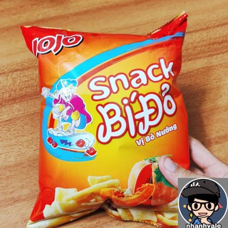 Bánh Snack bí đỏ JOJO® vị bò nướng gói 38g