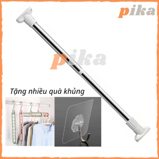 Thanh treo rèm, thanh treo quần áo không cần khoan tường