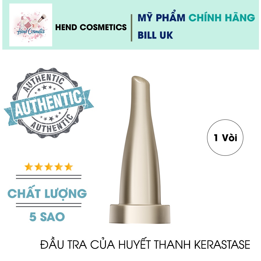 Vòi tra huyết thanh Kerastase (Đầu tra gắn với lọ huyết thanh)