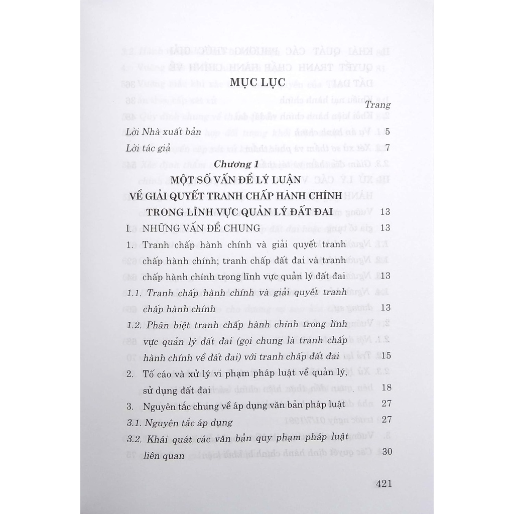 Sách Giải Quyết Tranh Chấp Hành Chính Trong Lĩnh Vực Quản Lý Đất Đai - Phát Hiện Vi Phạm Và Xử Lý Vướng Mắc