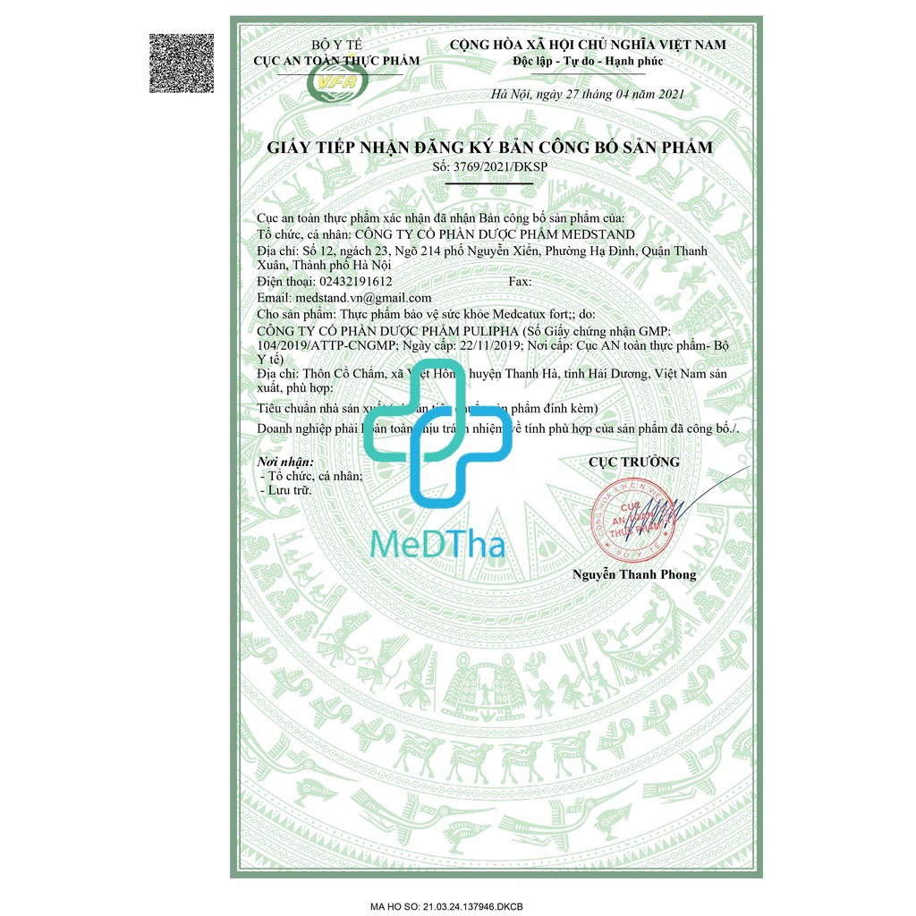 Viên Uống Medcatux Fort - Giúp bổ phế, giảm đau rát họng, ho kéo dài (Hộp 100 viên) [Chính hãng]