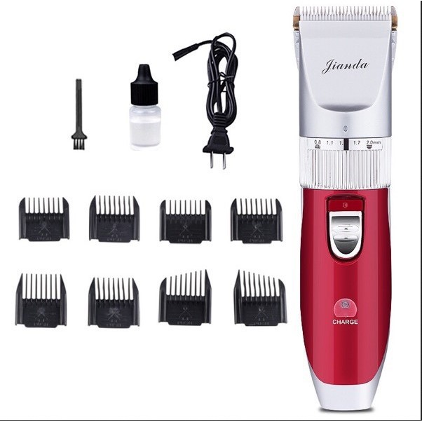 BỘ TÔNG ĐƠ HỚT TÓC KHÔNG DÂY, SẠC PIN, 8 cỡ, tạo kiểu tóc đẹp hơn + TẶNG 2 kéo CẮT VÀ TỈA