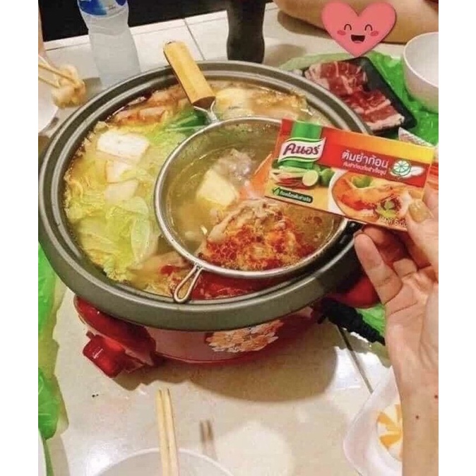 Gia Vị Nấu Lẩu Tomyum, 1 Hộp Có 6 Viên