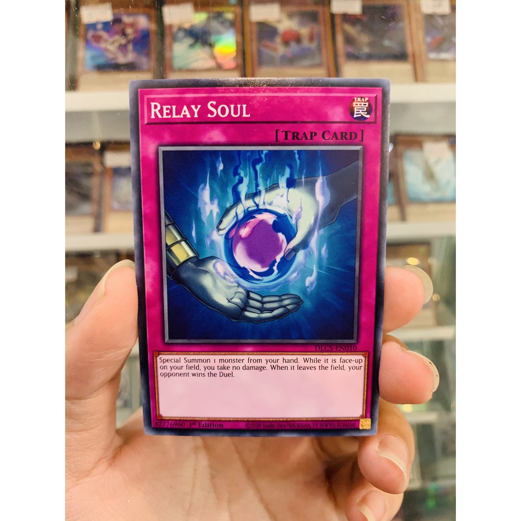 Thẻ Bài Lẻ YugiOh! Mã DLCS-EN010 - Relay Soul - Common - 1st Edition