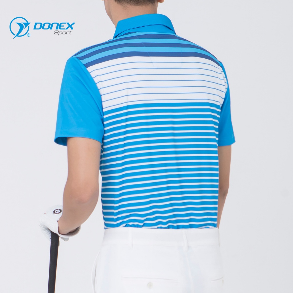 Áo Thể Thao Golf Nam DONEXPRO Thiết Kế Form Classic, Chất Liệu Vải Thoải Mái, Thoáng Mát, Thấm Hút MC-9014