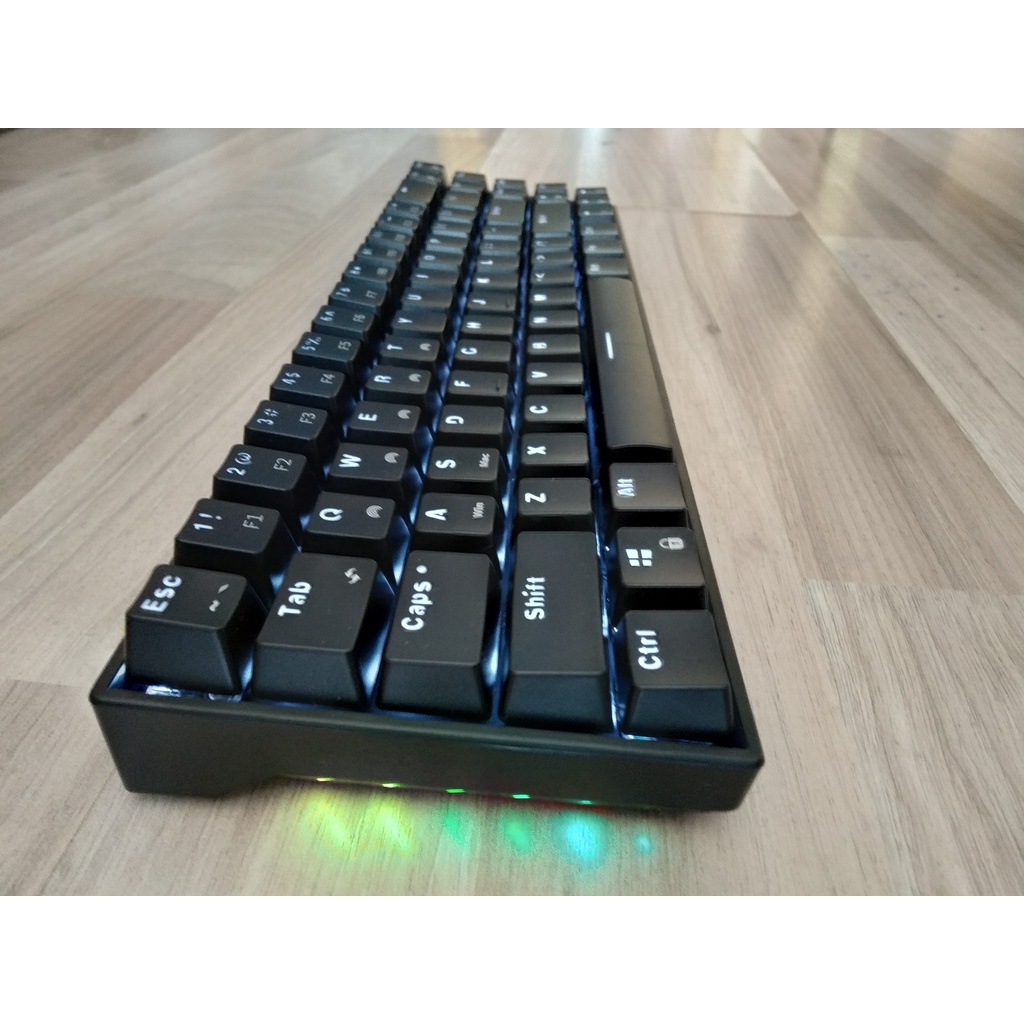 Bàn phím cơ không dây RK71 Version 4 HOTSWAP - Bluetooth 5.1 - Wireless 2.4Ghz - Phần mềm Custom bàn phím và Led RGB