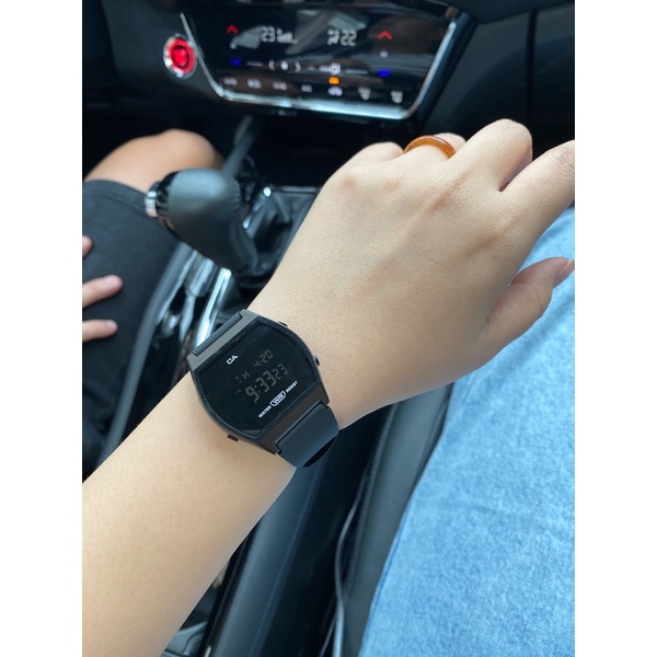 Đồng hồ điện tử nam nữ Casi LW204 dây nhựa unisex thời trang thể thao