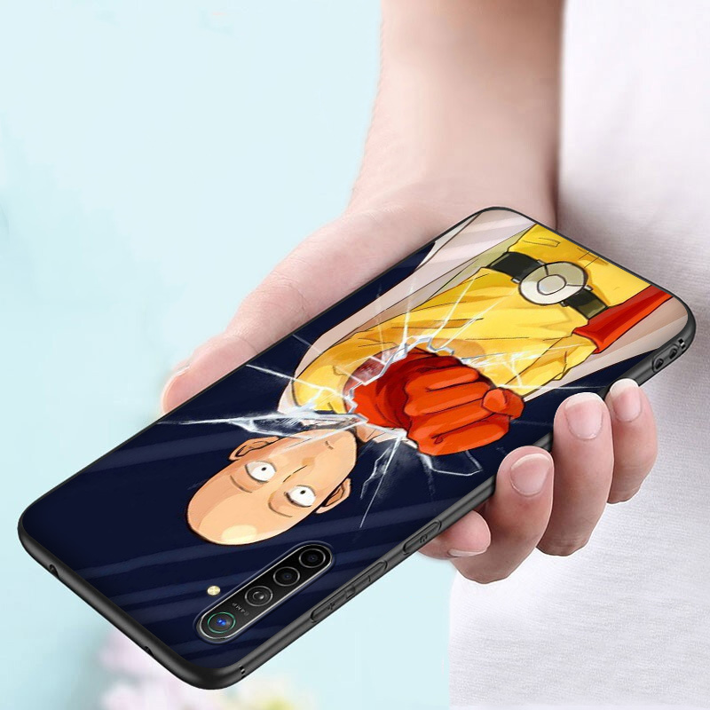 Ốp Điện Thoại Tpu Silicon Mềm Hình Manga One Punch Man Cho Realme 2 3 5 5i 5s 6 C2 C3 6i Q Pro Pz115