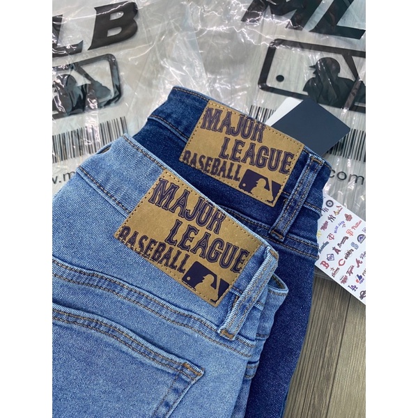 Quần short Jeans MLB chuẩn Auth tuồn